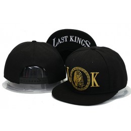 Last Kings Black Snapback Hat YS 2 0606