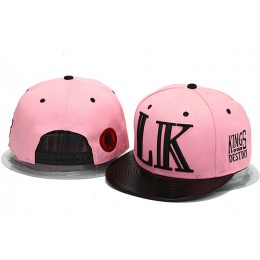 Last Kings Pink Snapback Hat YS 0606
