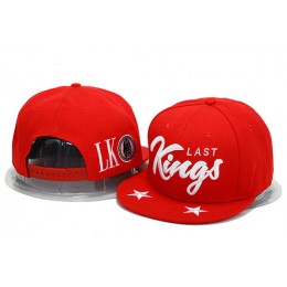 Last Kings Red Snapback Hat YS 0606