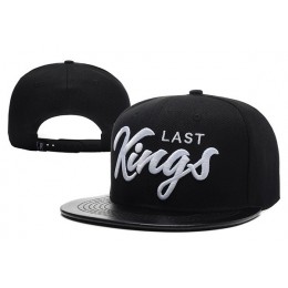 Last Kings Black Snapback Hat XDF 0613