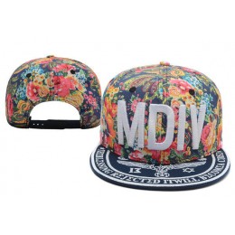 MDIV Flower Snapback Hat XDF 0701