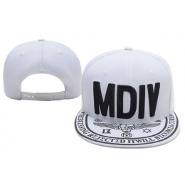 MDIV Snapback White Hat XDF 0701