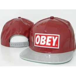 OBEY Snapback leather Hat DD01