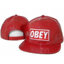 OBEY Snapback leather Hat DD02