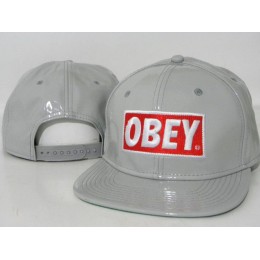 OBEY Snapback leather Hat DD08