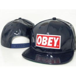 OBEY Snapback leather Hat DD09