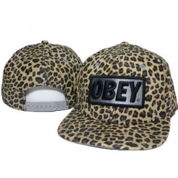 OBEY Snapback leather Hat DD15