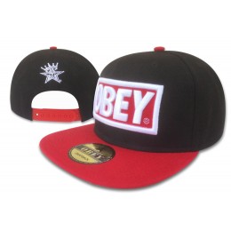 Obey Black Snapback Hat GF 1