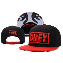 Obey Black Snapbacks Hat XDF