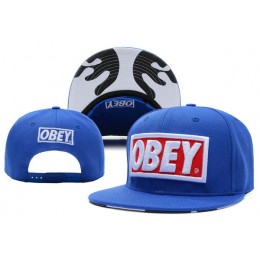 Obey Blue Snapbacks Hat XDF