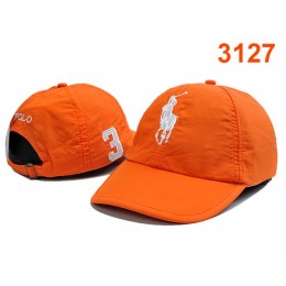 POLO Orange Snapback Hat PT 0528