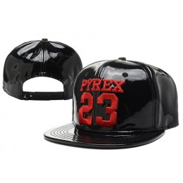 PYREX 23 Black Snapback Hat 3 XDF 0526