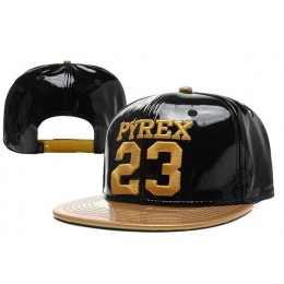 PYREX 23 Black Snapback Hat 5 XDF 0526