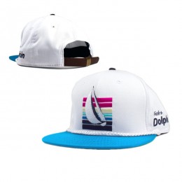 Pink Dolphin White Snapbacks Hat GF