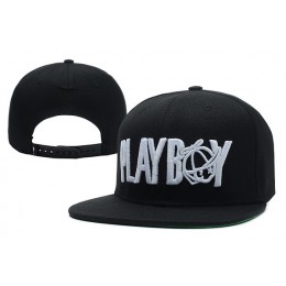 Play Cloths Playboy Snapback Black Hat XDF