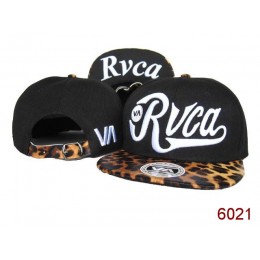 Rvca Black Snapback Hat SG 6