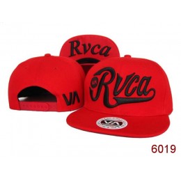 Rvca Red Snapback Hat SG 2