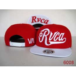 Rvca Red Snapback Hat SG