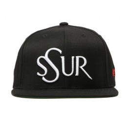 SSUR Black Snapbacks Hat GF 1