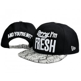 Sorry I am Fresh Snapbacks Hat TY2
