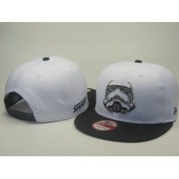 Star Wars White Snapback Hat LS 0613