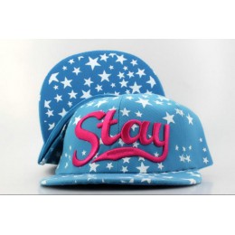Stay Blue Snapback Hat QH 1 0701