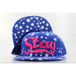 Stay Blue Snapback Hat QH 0701