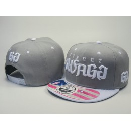 Street Swagg Grey Snapback Hat LS 1 0613