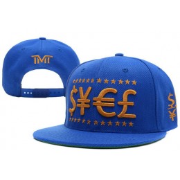 TMT Blue Snapback Hat XDF