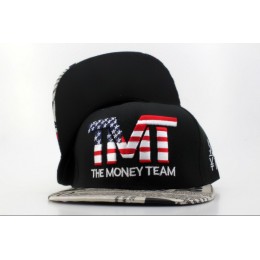 TMTThe Money Team Black Snapback Hat QH 1 0701