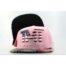 TMTThe Money Team Pink Snapback Hat QH 0701