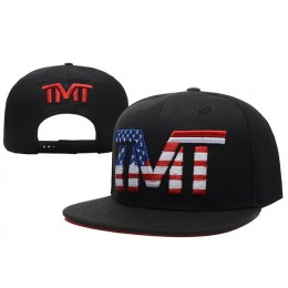 TMT The Money Team Black Snapback Hat XDF 0526