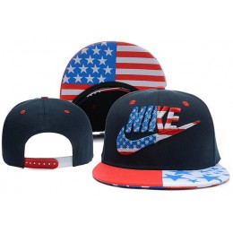 Nike USA Flag Navy Snapback Hat XDF 0528