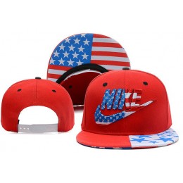 Nike USA Flag Red Snapback Hat XDF 0528