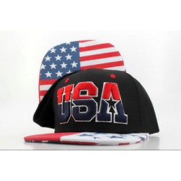 USA Snapback Hat QH a3