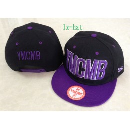 YMCMB Black Snapback Hat GF 2