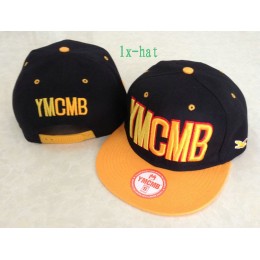 YMCMB Black Snapback Hat GF 3