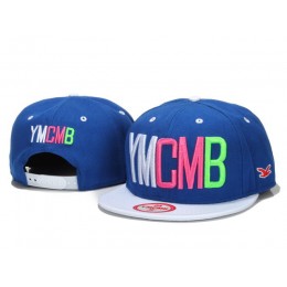 YMCMB Blue Snapback Hat GF