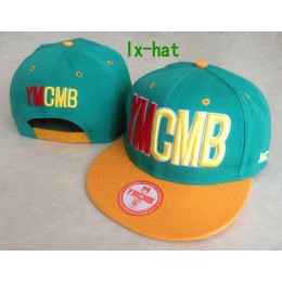 YMCMB Green Snapback Hat GF