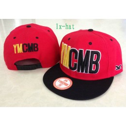 YMCMB Red Snapback Hat GF 1
