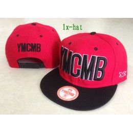 YMCMB Red Snapback Hat GF