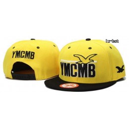 YMCMB Yellow Snapback Hat GF