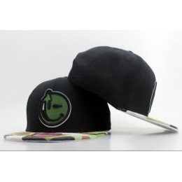 YUMS Black Snapback Hat ZY 0512