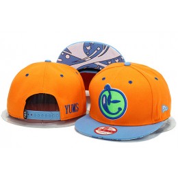 Yums Orange Snapback Hat YS 0606
