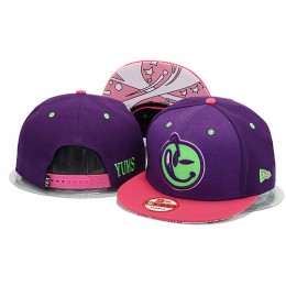 Yums Purple Snapback Hat YS 0606