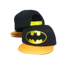 Kids Batman Black Snapback Hat DD 1