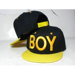 Kids Boy Black Snapback Hat DD