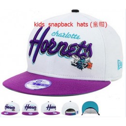 Kids New Orleans Hornets Snapback Hat 60D 140802 7