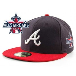 Atlanta Braves 2010 MLB All Star Fitted Hat Sf02