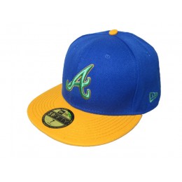 Atlanta Braves MLB Fitted Hat LX18
